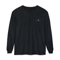 Minimalist White Long Sleeve Tee — Subtle Chest Logo
