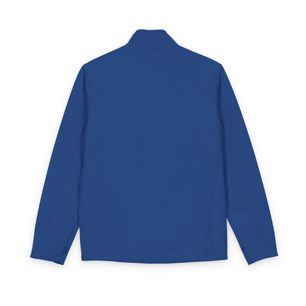Men's Soft Shell Jacket — Minimal Reflective Logo Windbreaker