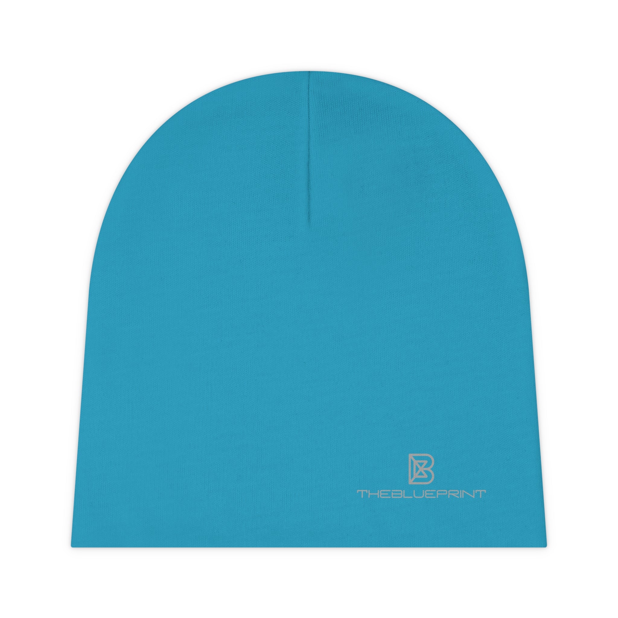 Baby Beanie — Soft Turquoise Infant Knit Cap