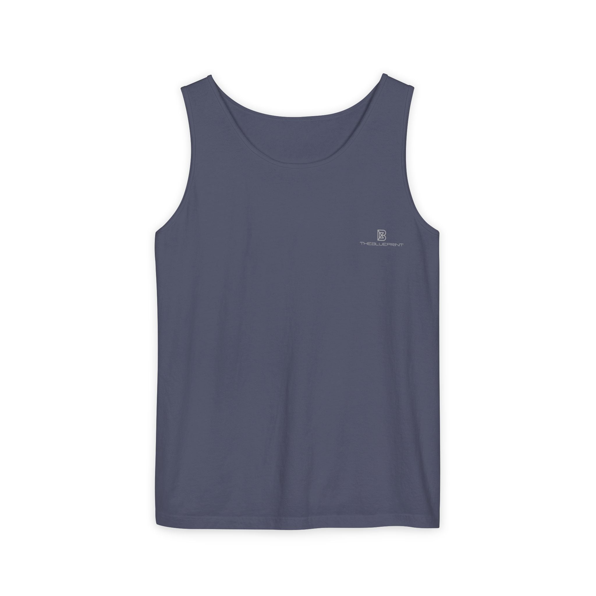 Classic White Tank Top — Garment-Dyed Casual Tank