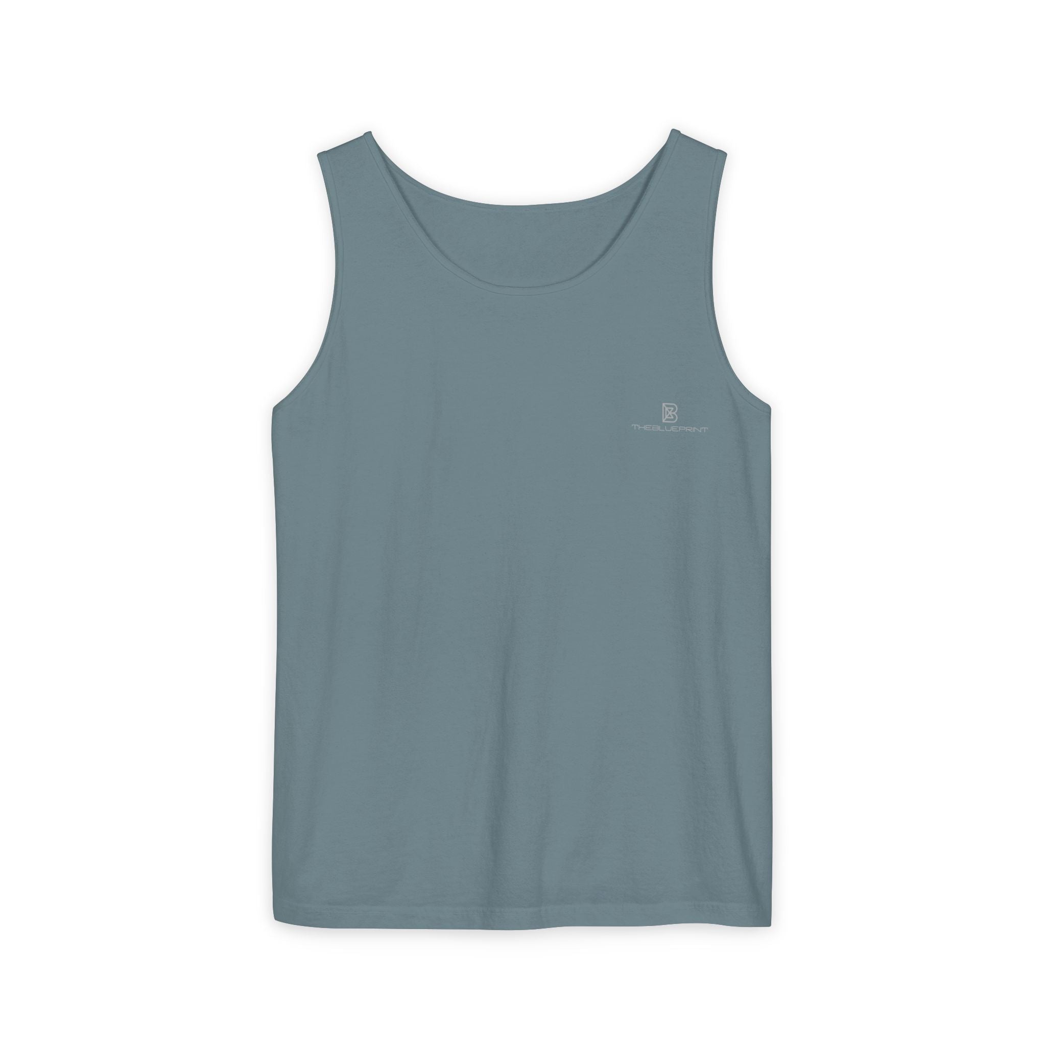 Classic White Tank Top — Garment-Dyed Casual Tank