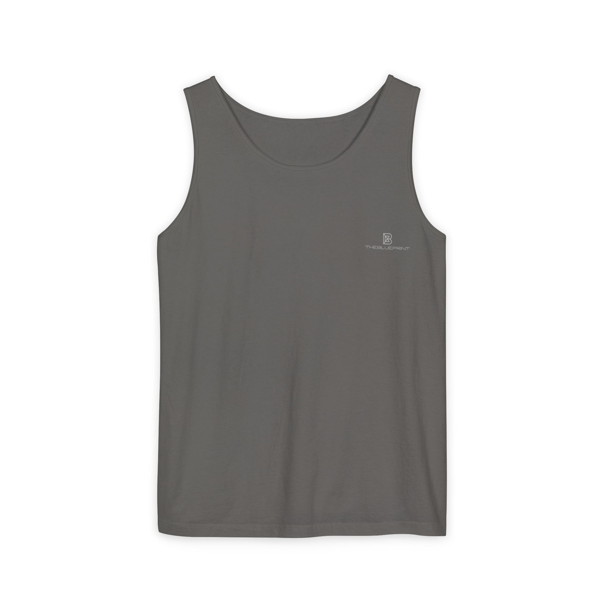 Classic White Tank Top — Garment-Dyed Casual Tank