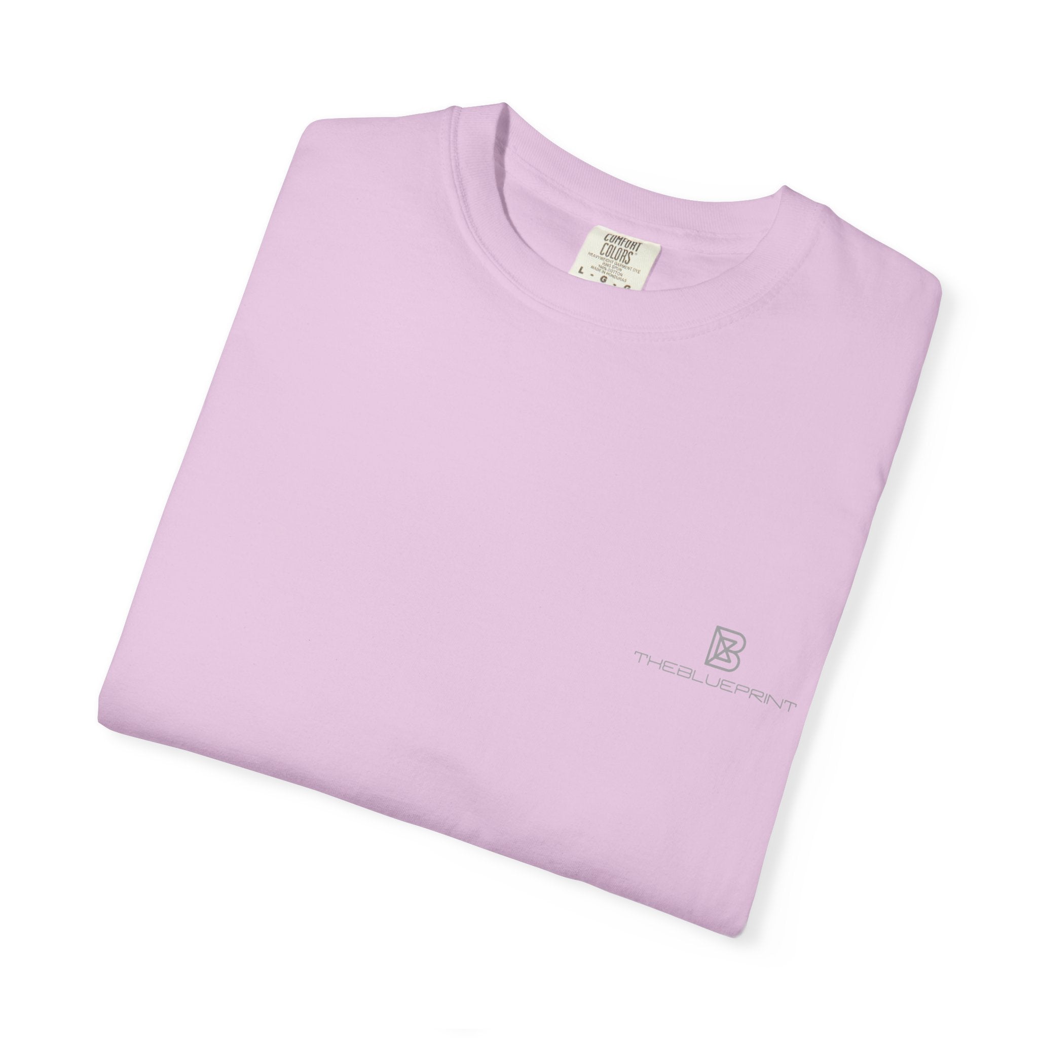 Minimal White T-Shirt with Small Chest Logo — 'B' Monogram Tee