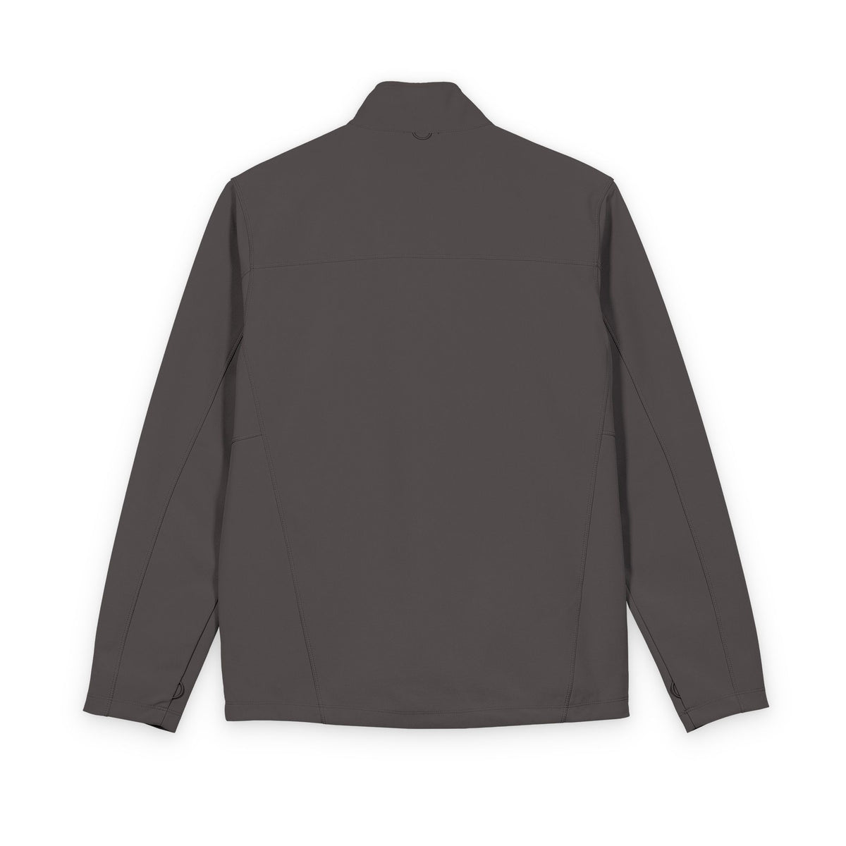 Men's Soft Shell Jacket — Minimal Reflective Logo Windbreaker