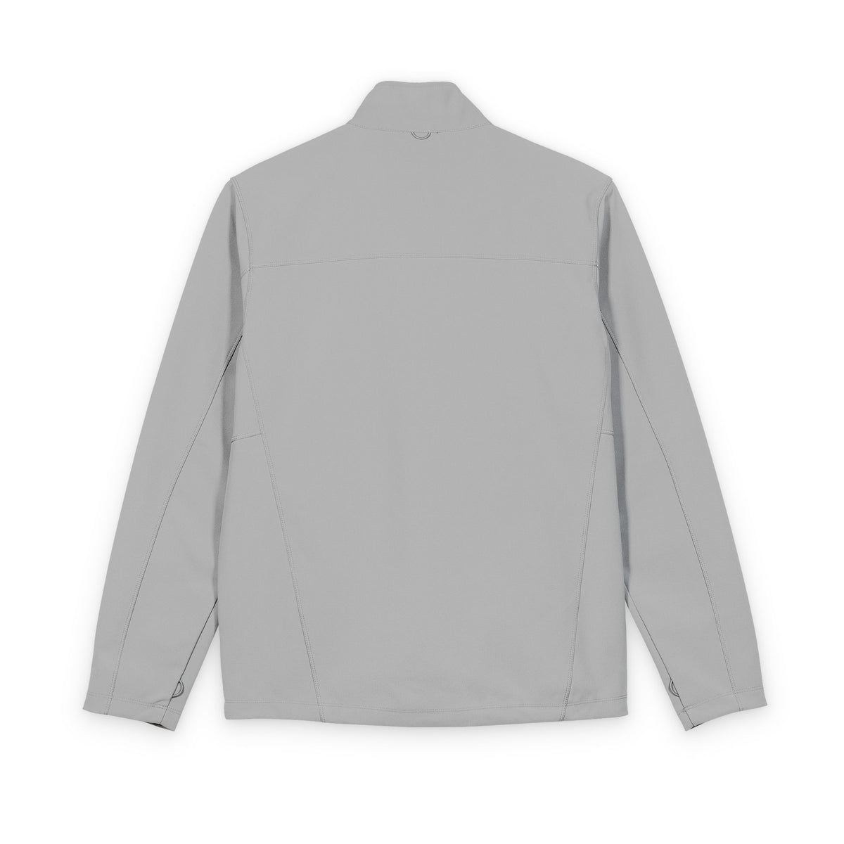 Men's Soft Shell Jacket — Minimal Reflective Logo Windbreaker