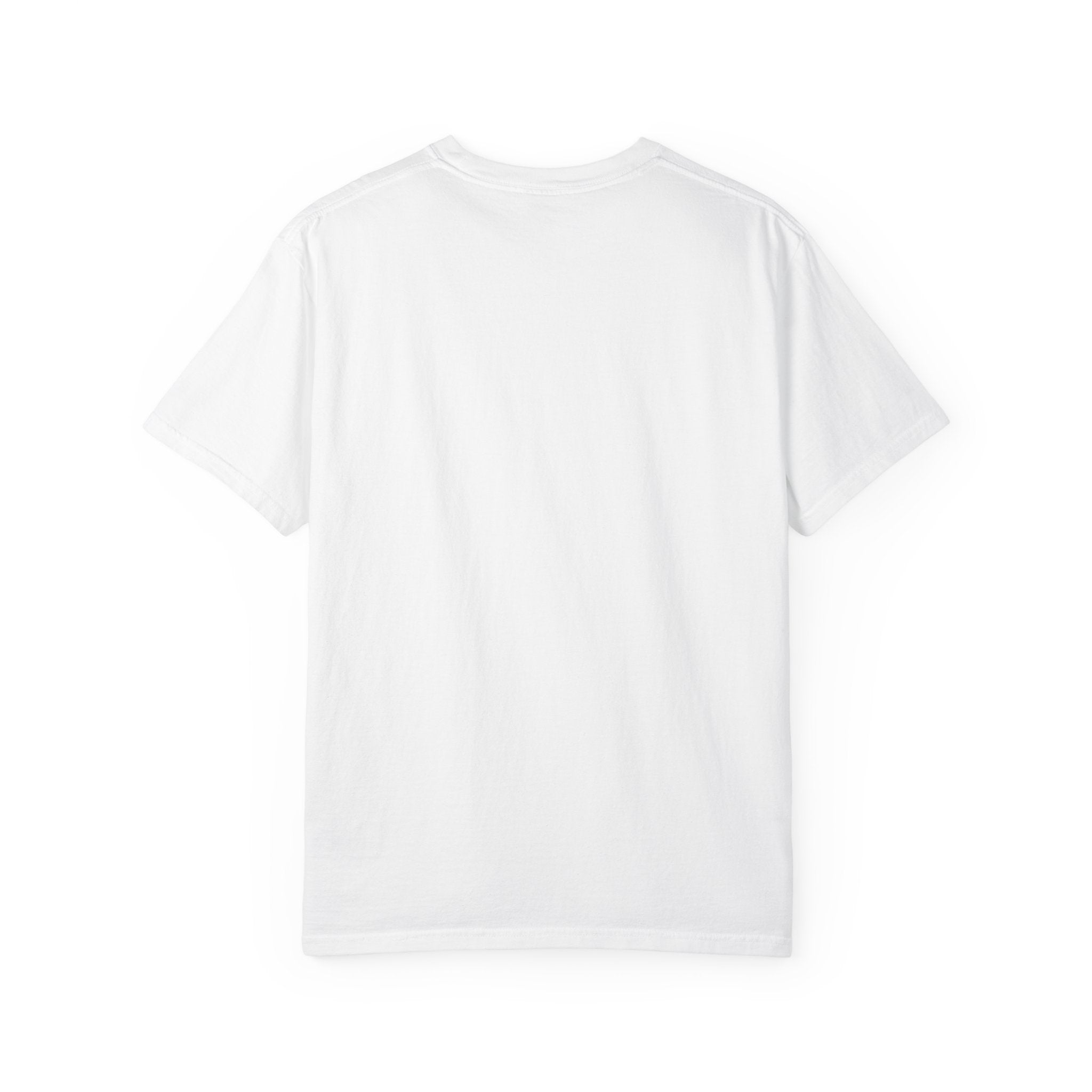 Minimal White T-Shirt with Small Chest Logo — 'B' Monogram Tee