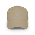 Low Profile Baseball Cap — TheBlueprint Logo Embroidered Black Hat