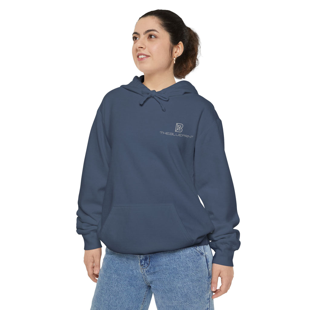 Minimal White Hoodie with Small Chest Logo — Clean Casual Streetwear
