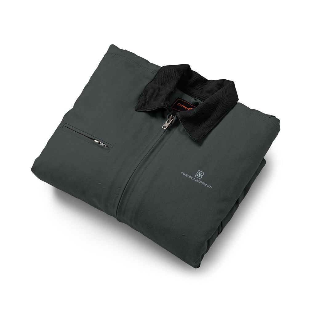 CornerStone® Unisex Duck Cloth Work Jacket (Embroidery)