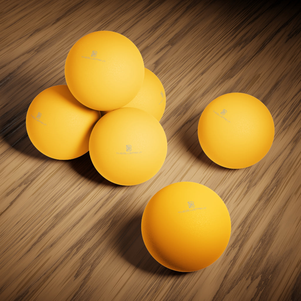 Ping Pong Balls (6-Pack) — Standard White Table Tennis Balls for Practice & Tournaments