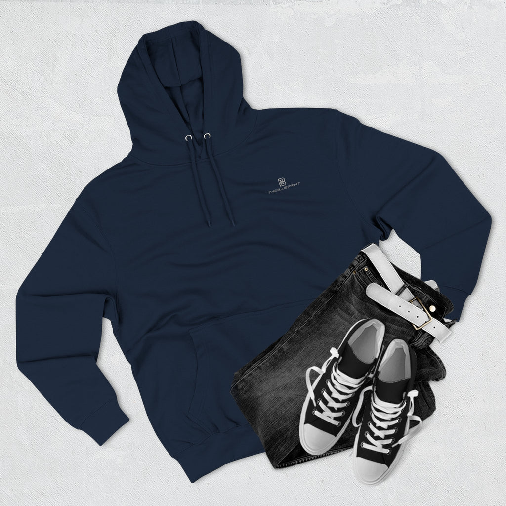 Classic White Fleece Hoodie — Cozy Everyday Pullover