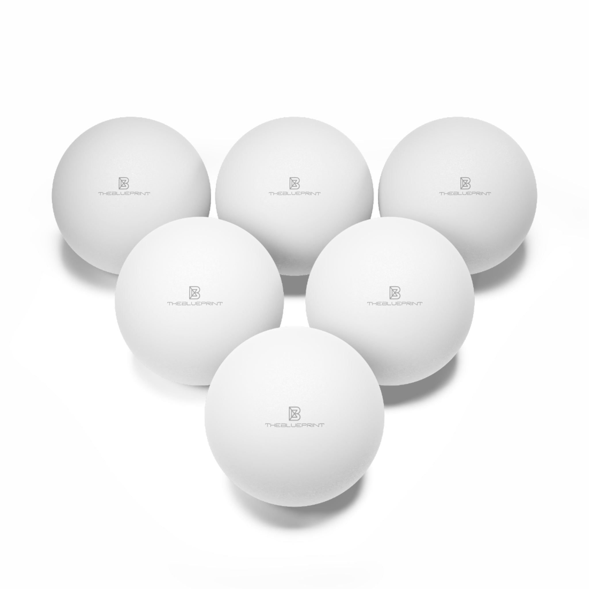 Ping Pong Balls (6-Pack) — Standard White Table Tennis Balls for Practice & Tournaments