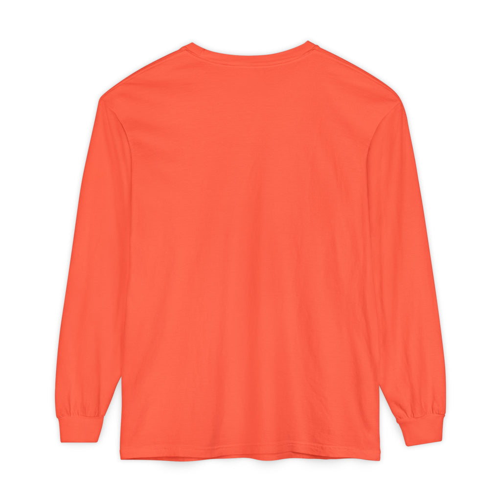 Minimalist White Long Sleeve Tee — Subtle Chest Logo
