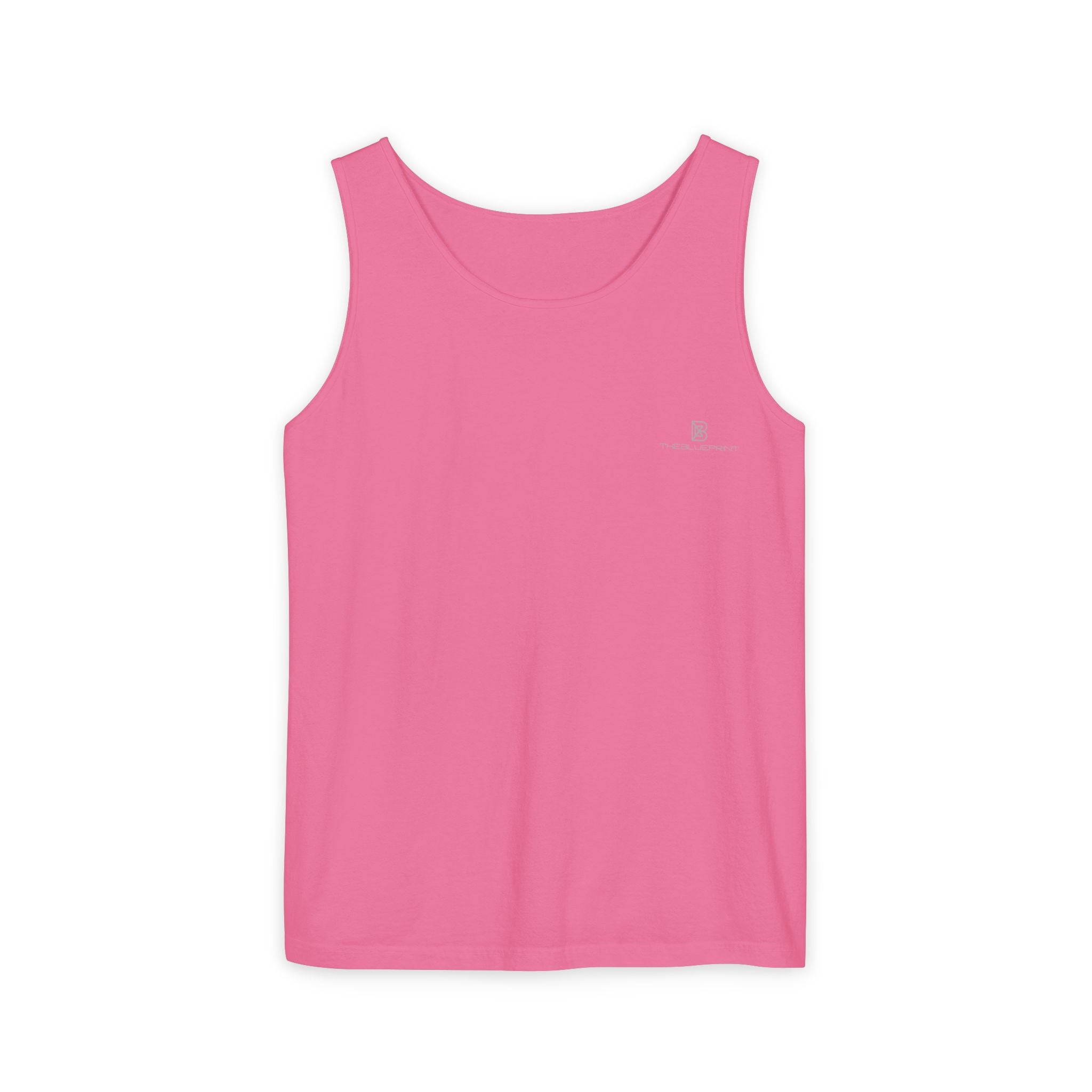 Classic White Tank Top — Garment-Dyed Casual Tank