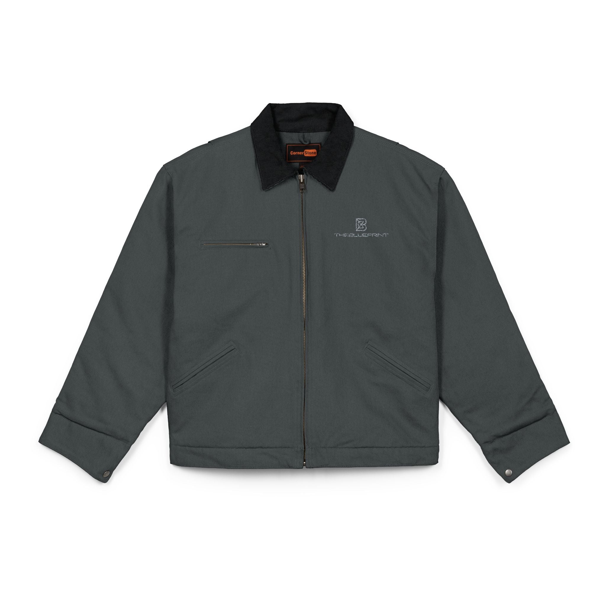CornerStone® Unisex Duck Cloth Work Jacket (Embroidery)