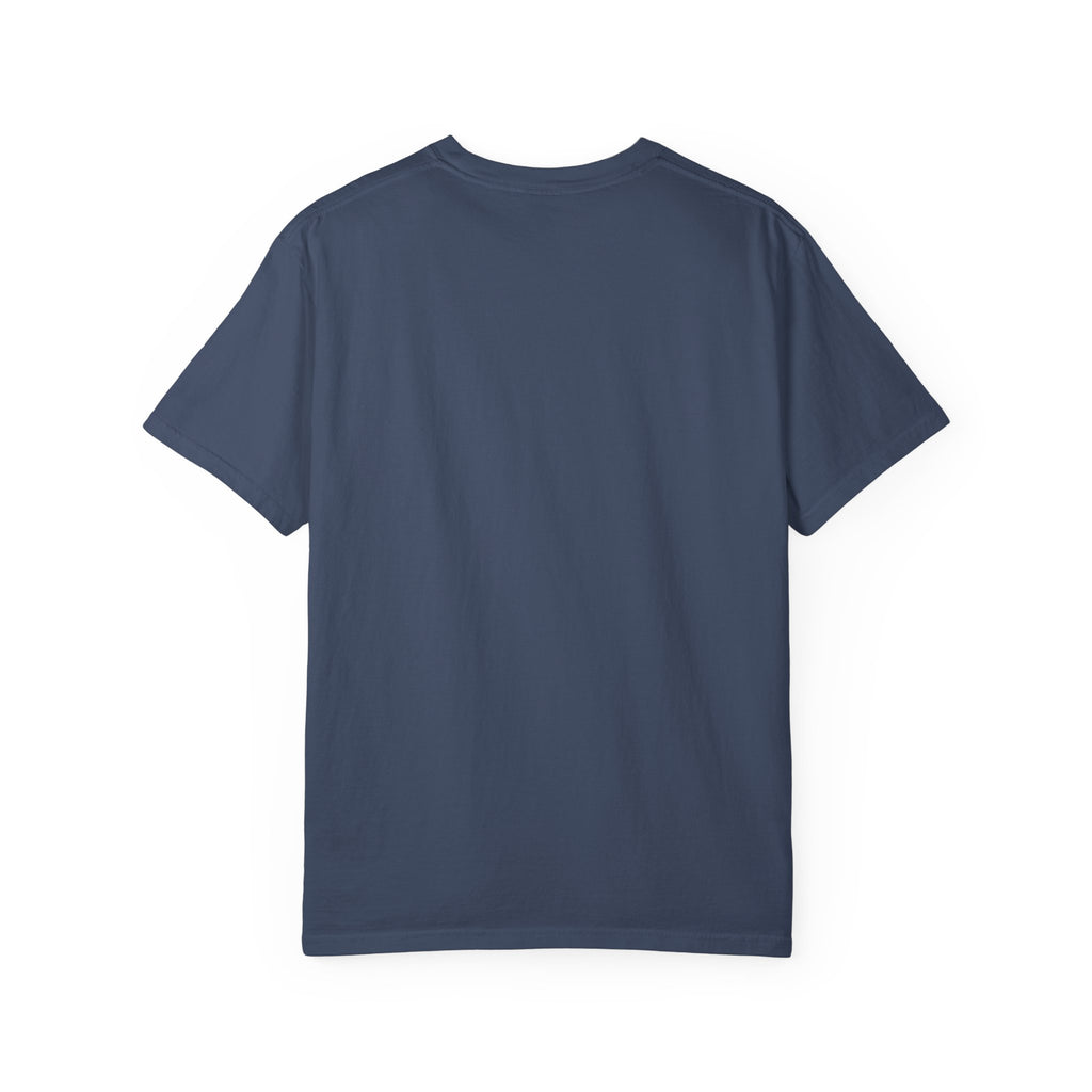 Minimal White T-Shirt with Small Chest Logo — 'B' Monogram Tee