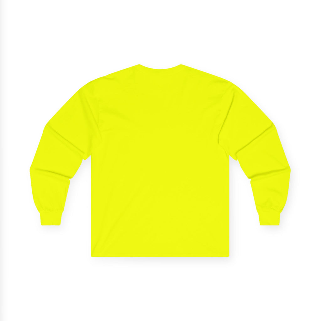 Minimalist Pocket Logo Long Sleeve Tee — Heather Grey Cotton Shirt