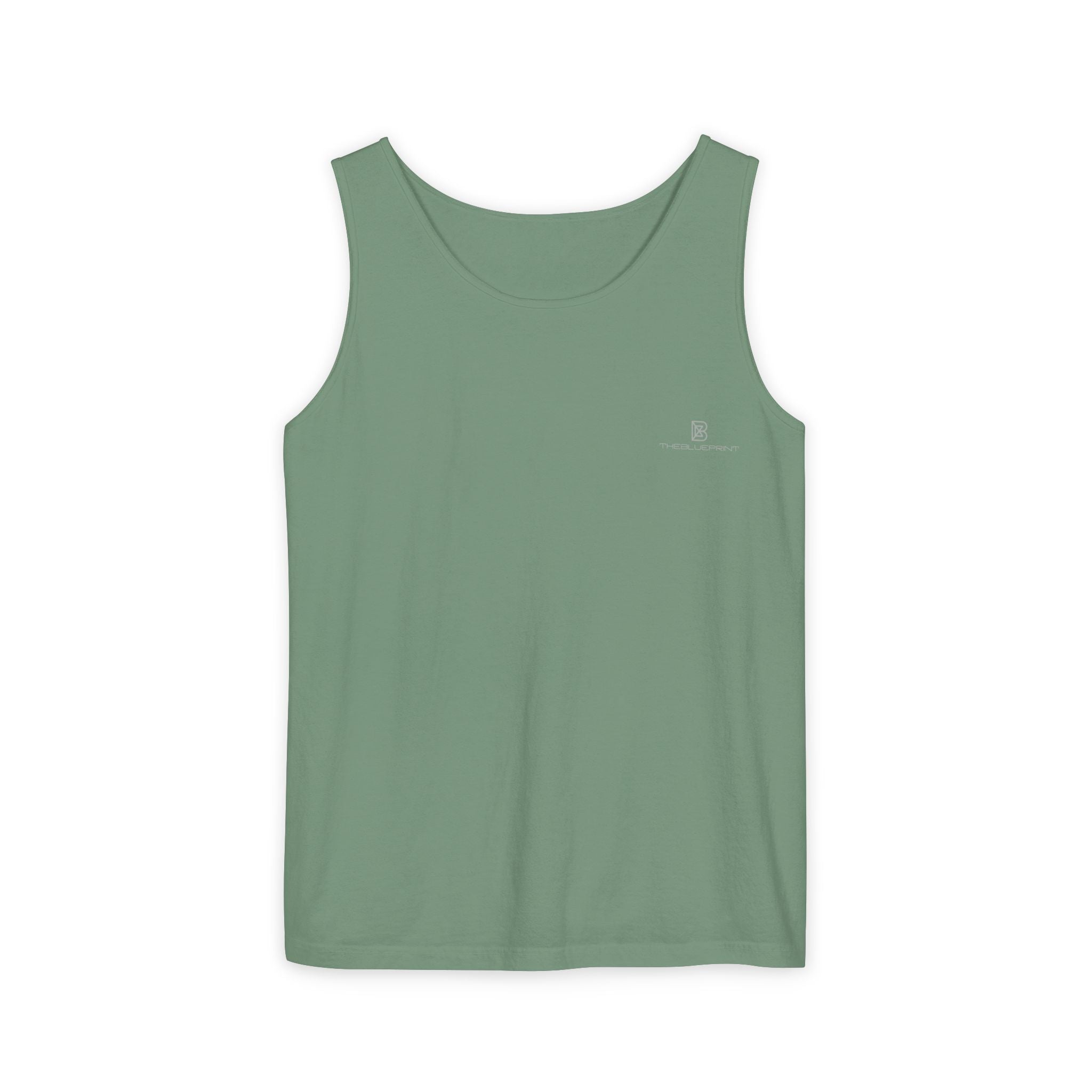 Classic White Tank Top — Garment-Dyed Casual Tank