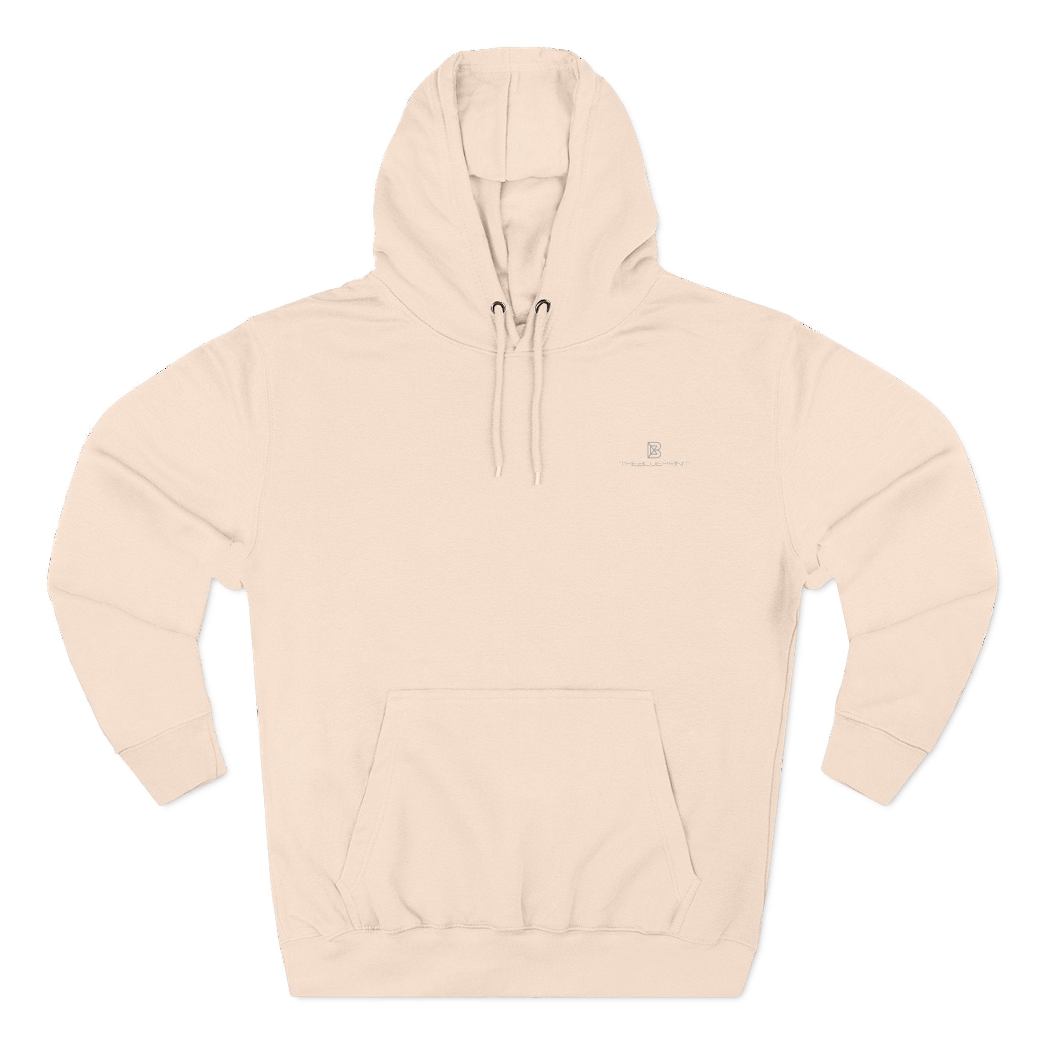 Classic White Fleece Hoodie — Cozy Everyday Pullover