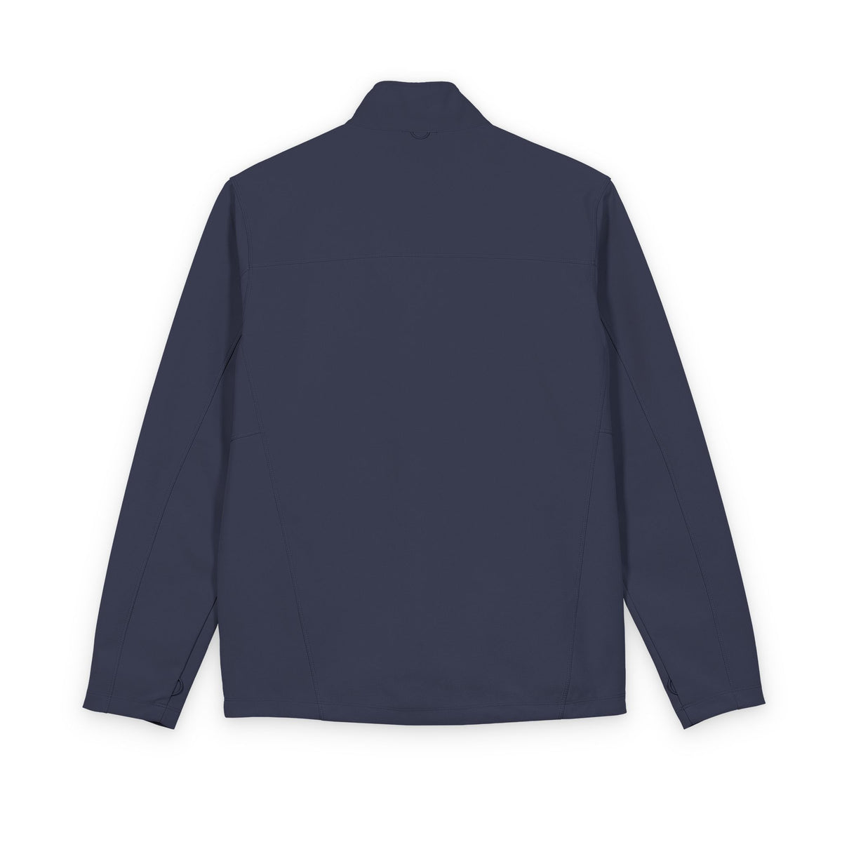 Men's Soft Shell Jacket — Minimal Reflective Logo Windbreaker