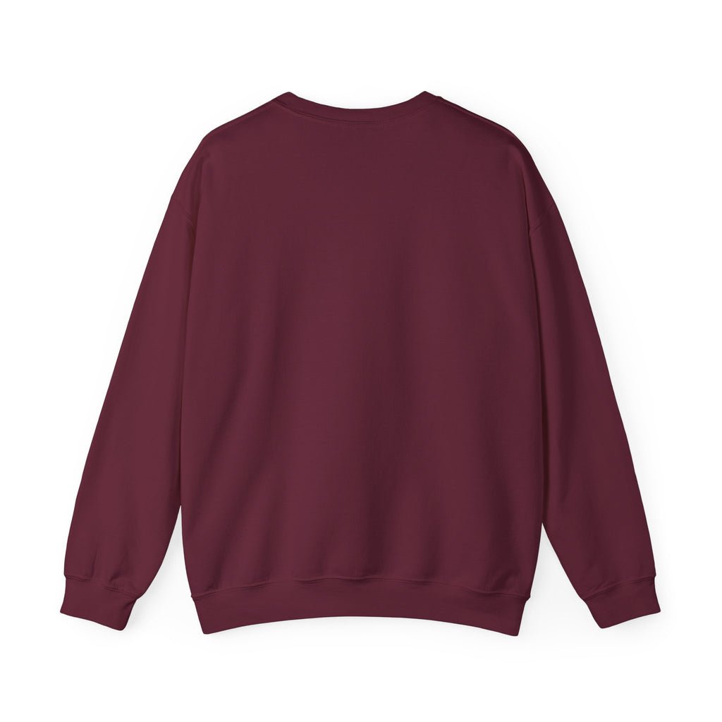 Copy of Minimal Logo Crewneck Sweatshirt | Small Chest Emblem, White