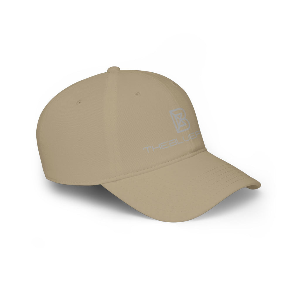 Low Profile Baseball Cap — TheBlueprint Logo Embroidered Black Hat