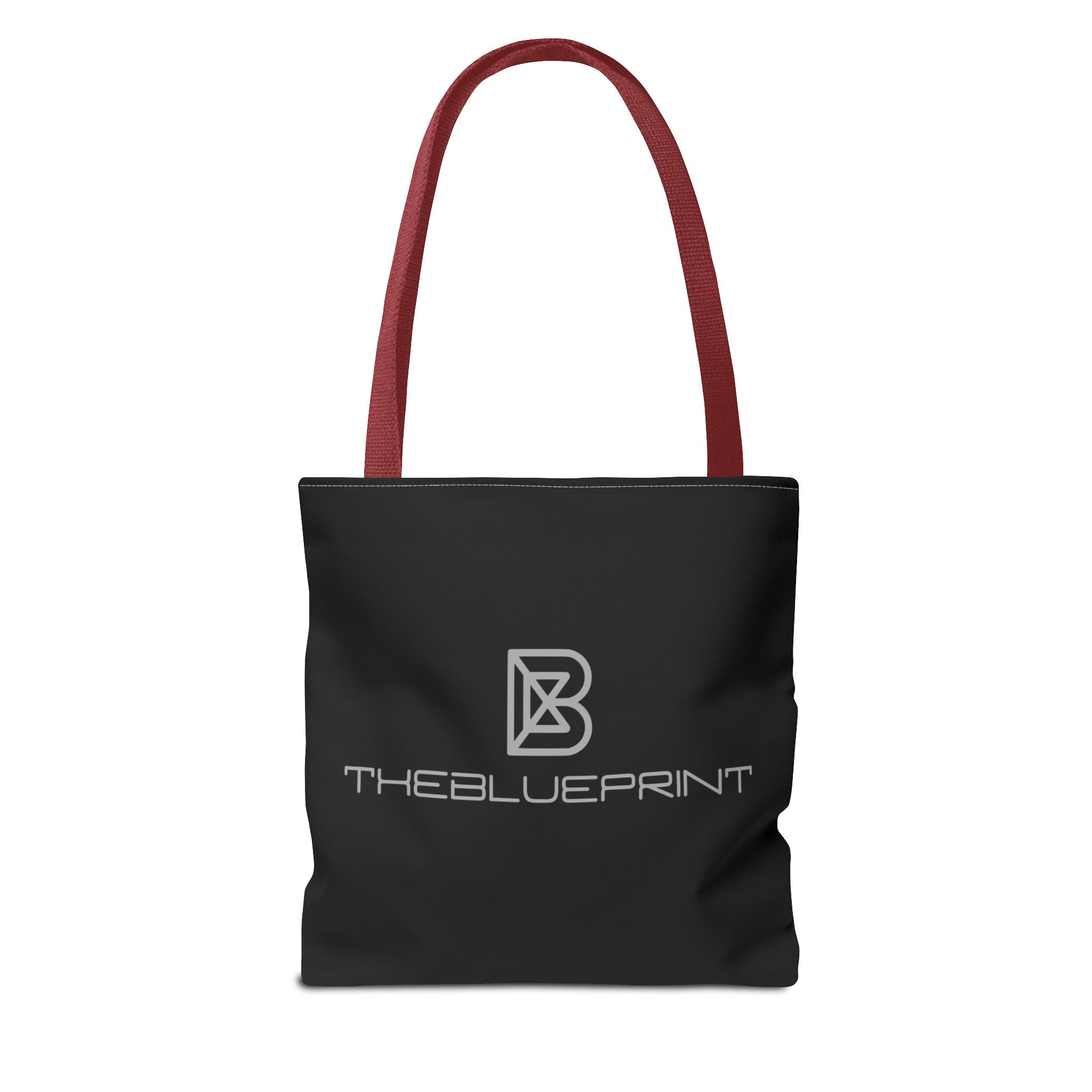 Logo Tote Bag — TheBlueprint Branded Black Carry-All