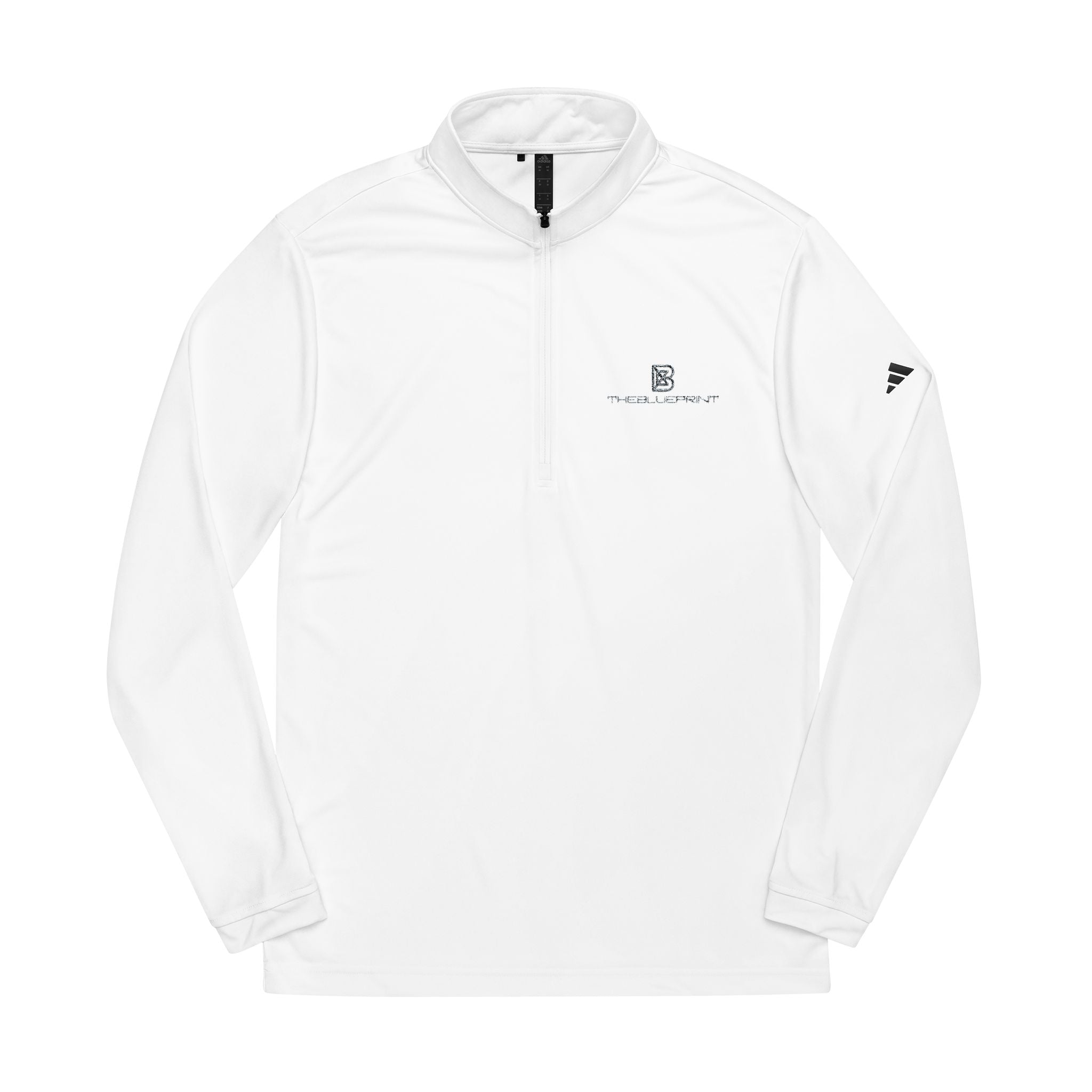 Embroidered adidas Quarter-Zip Pullover — Lightweight Golf & Training Top