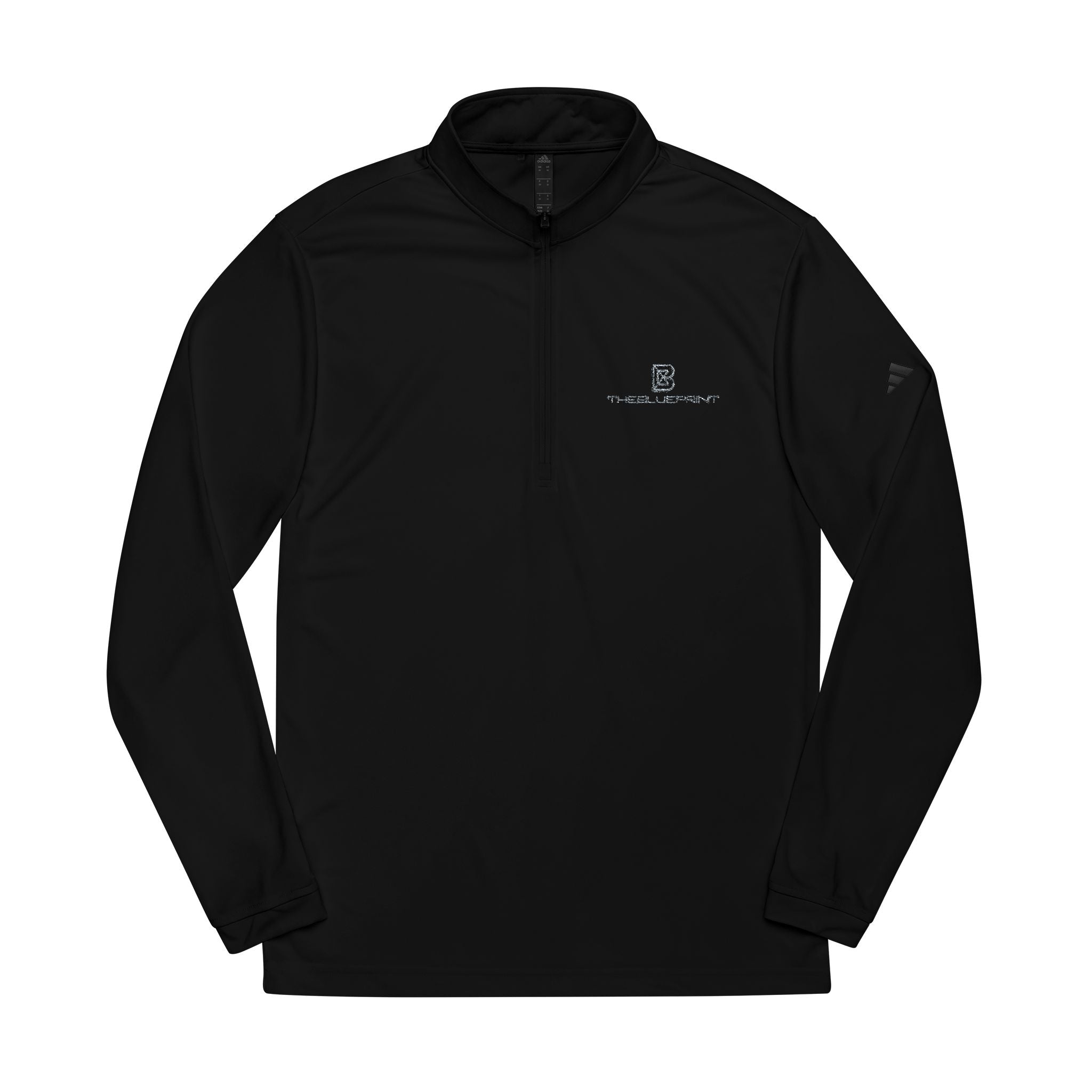 Embroidered adidas Quarter-Zip Pullover — Lightweight Golf & Training Top