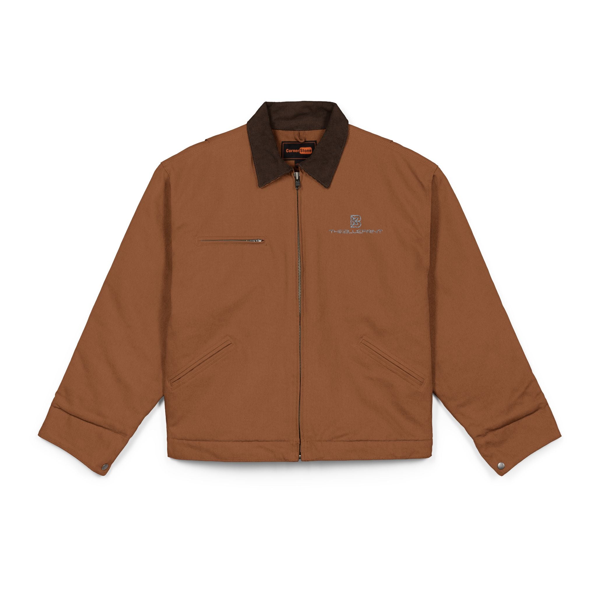 CornerStone® Unisex Duck Cloth Work Jacket (Embroidery)