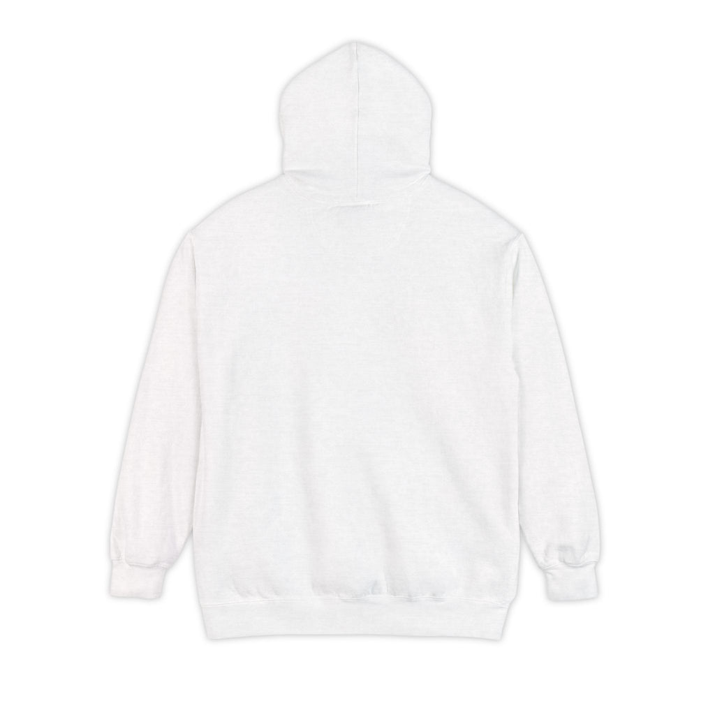 Minimal White Hoodie with Small Chest Logo — Clean Casual Streetwear