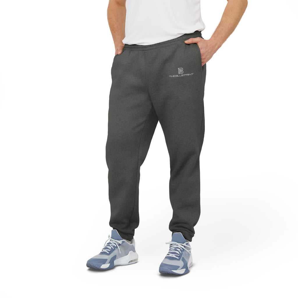 Adidas Charcoal Fleece Joggers — Comfortable Athletic Sweatpants