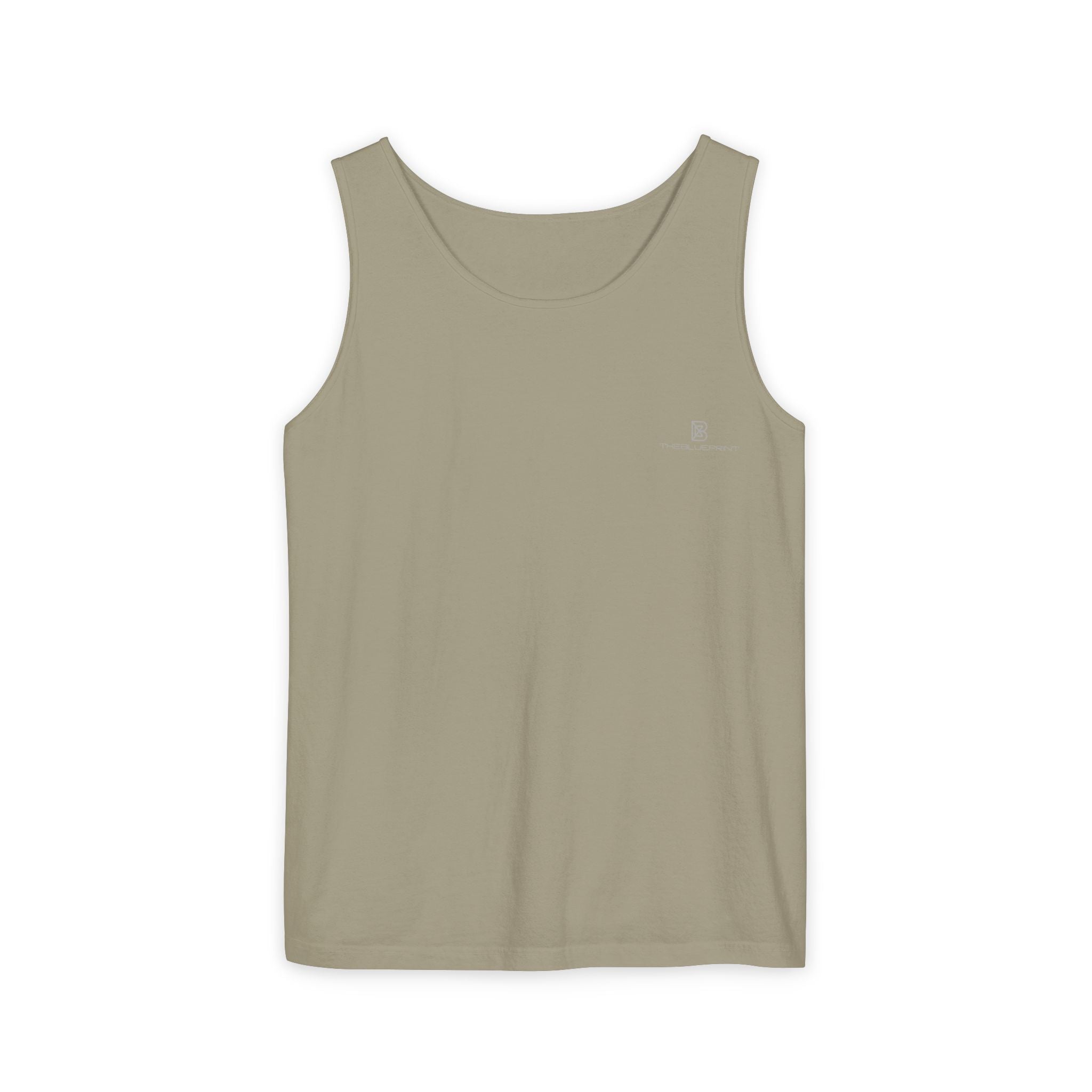 Classic White Tank Top — Garment-Dyed Casual Tank