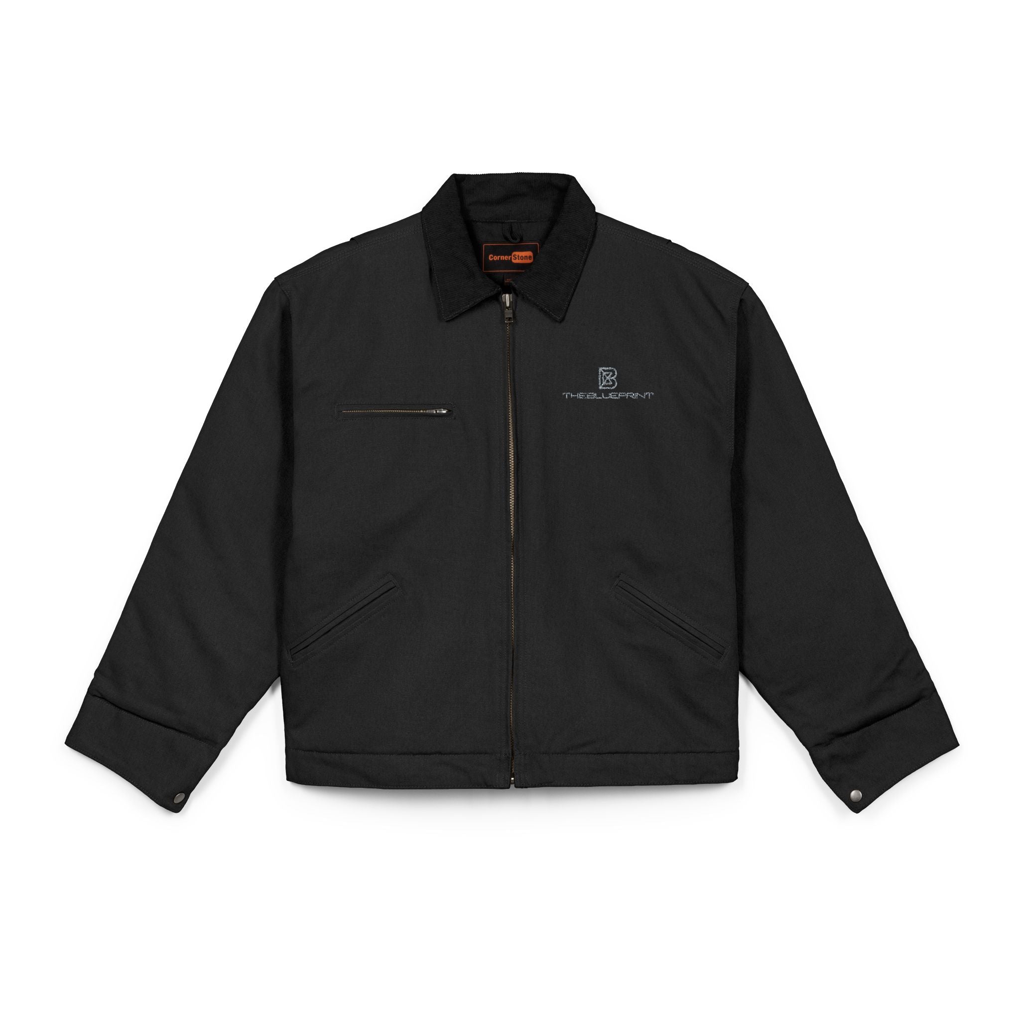 CornerStone® Unisex Duck Cloth Work Jacket (Embroidery)