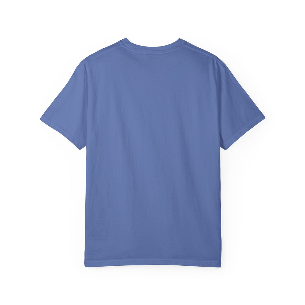 Minimal White T-Shirt with Small Chest Logo — 'B' Monogram Tee