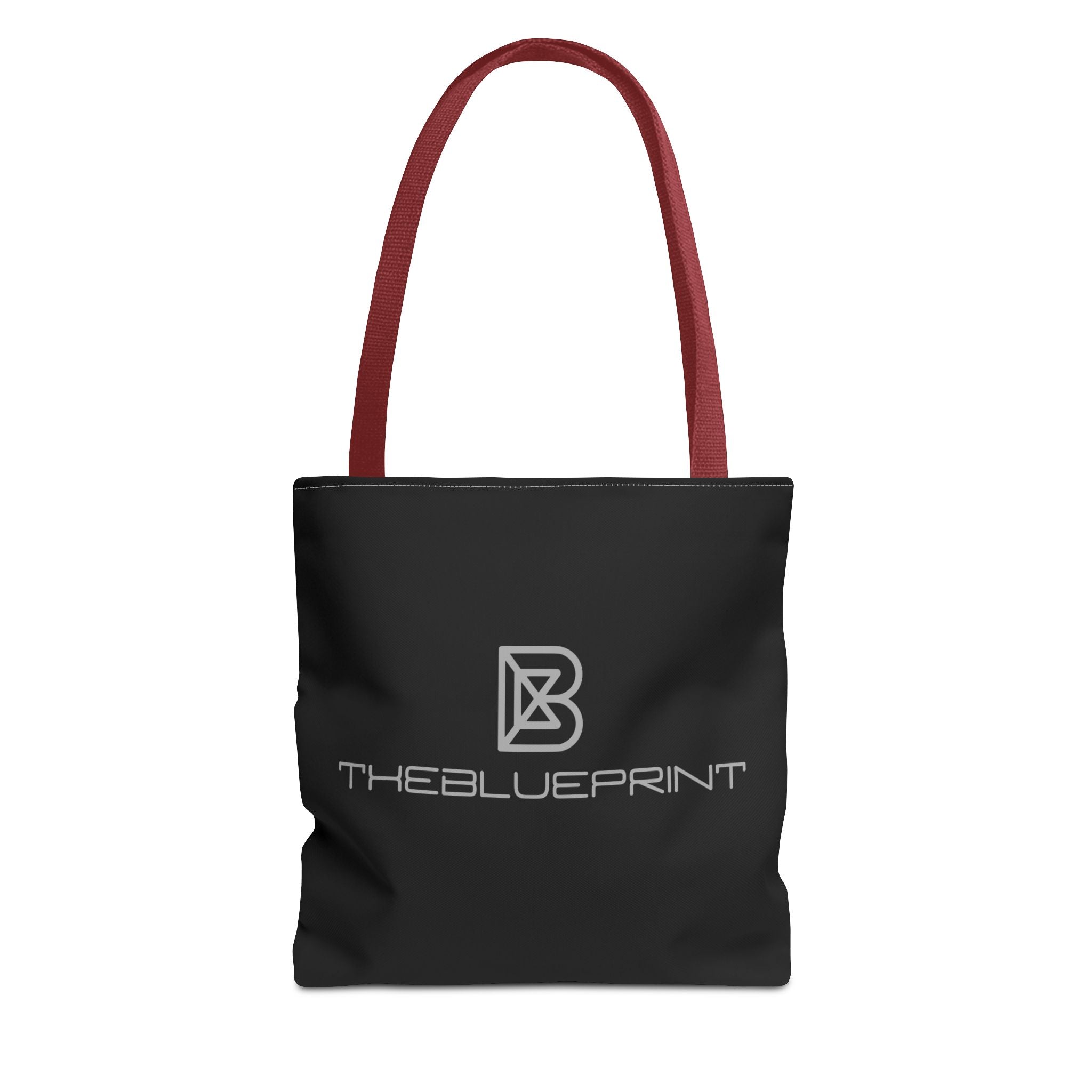 Logo Tote Bag — TheBlueprint Branded Black Carry-All