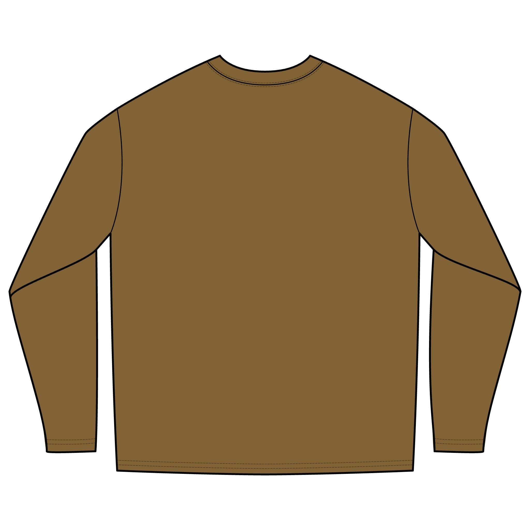 Performance Long Sleeve Tee — Colorblock Athletic Shirt