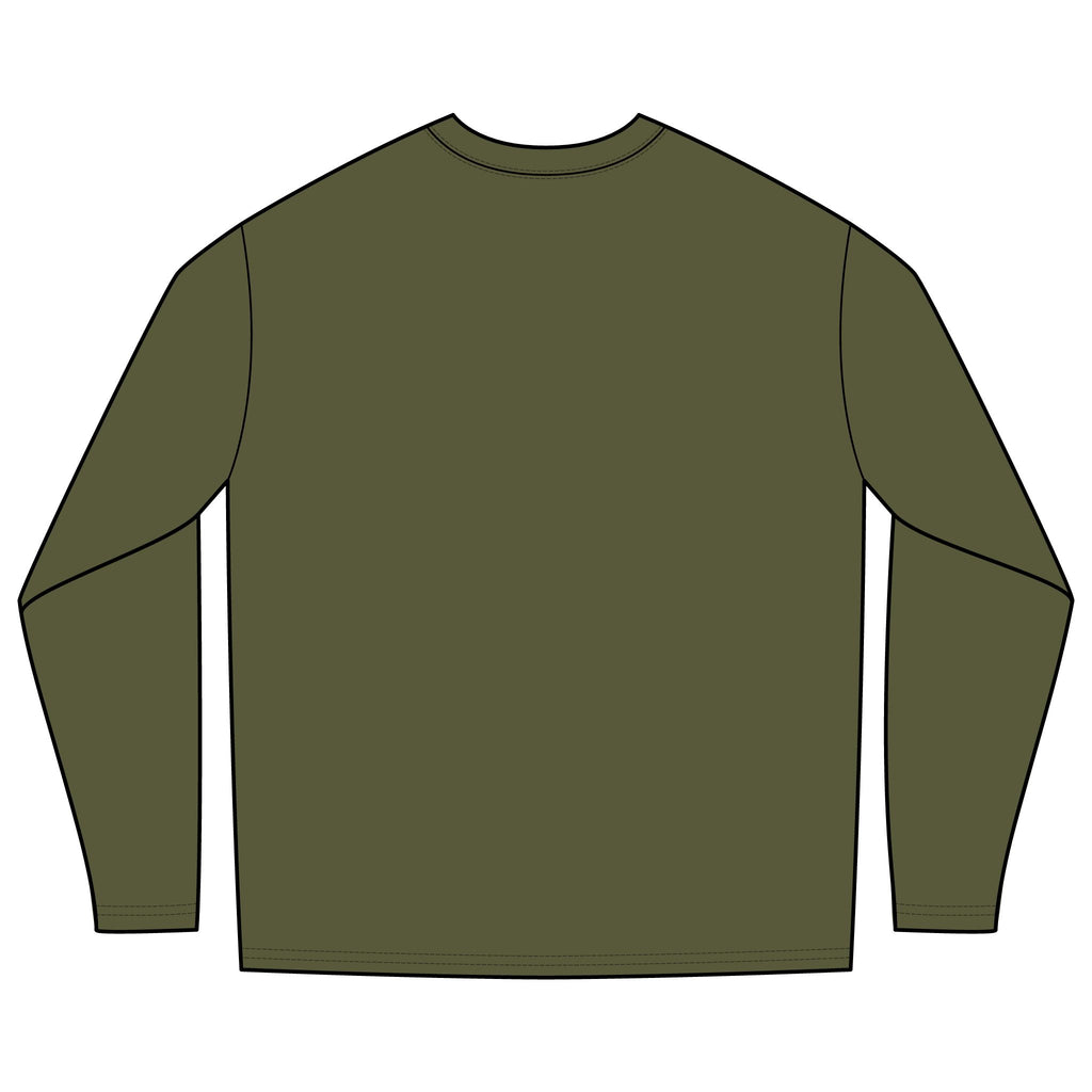 Performance Long Sleeve Tee — Colorblock Athletic Shirt