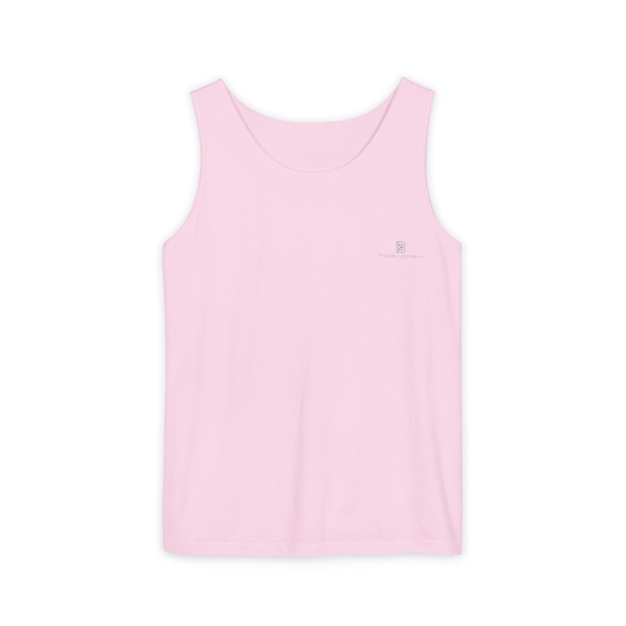 Classic White Tank Top — Garment-Dyed Casual Tank