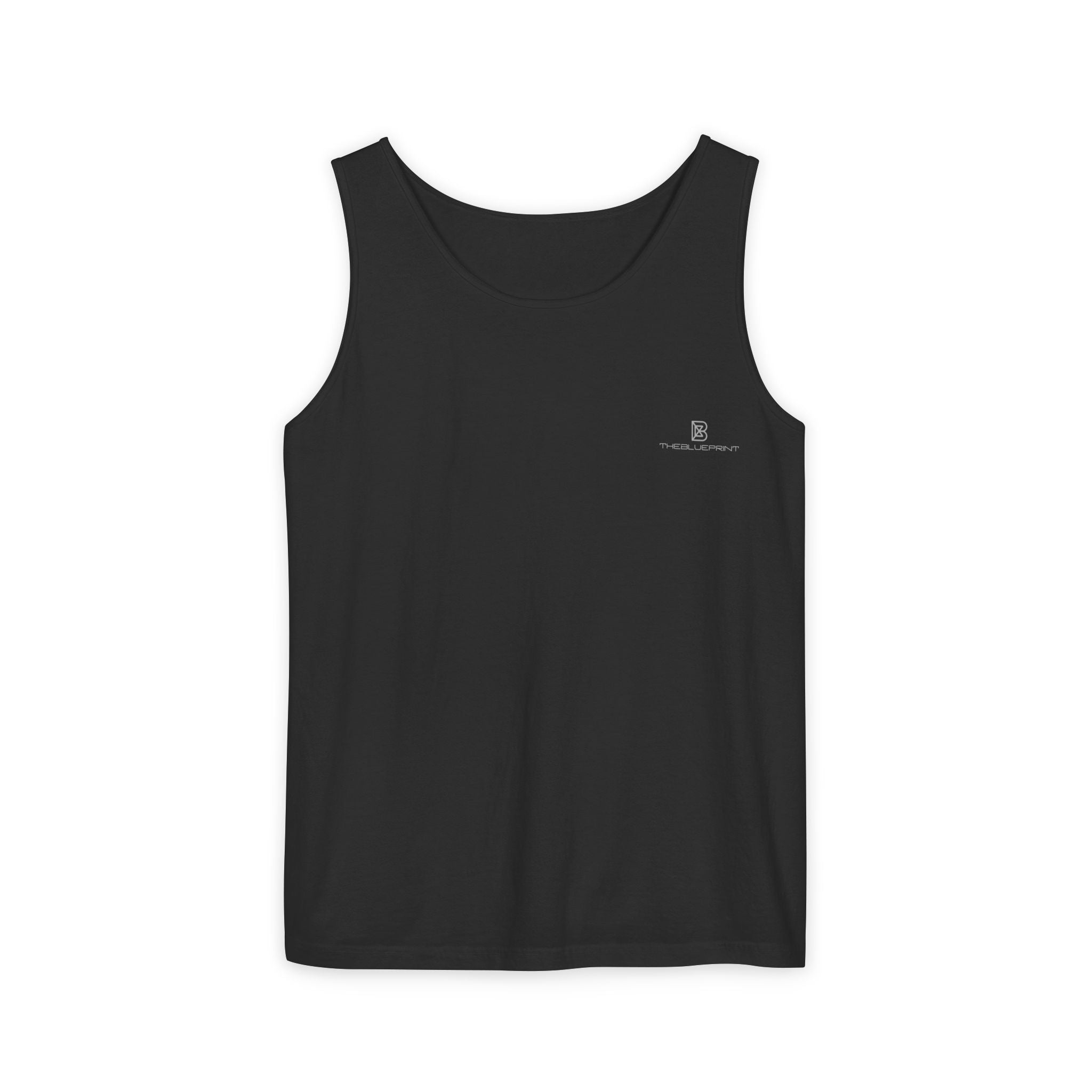 Classic White Tank Top — Garment-Dyed Casual Tank