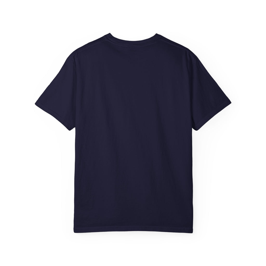 Minimal White T-Shirt with Small Chest Logo — 'B' Monogram Tee