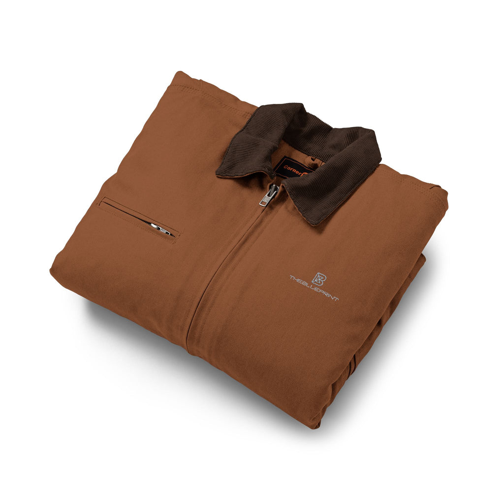 CornerStone® Unisex Duck Cloth Work Jacket (Embroidery)