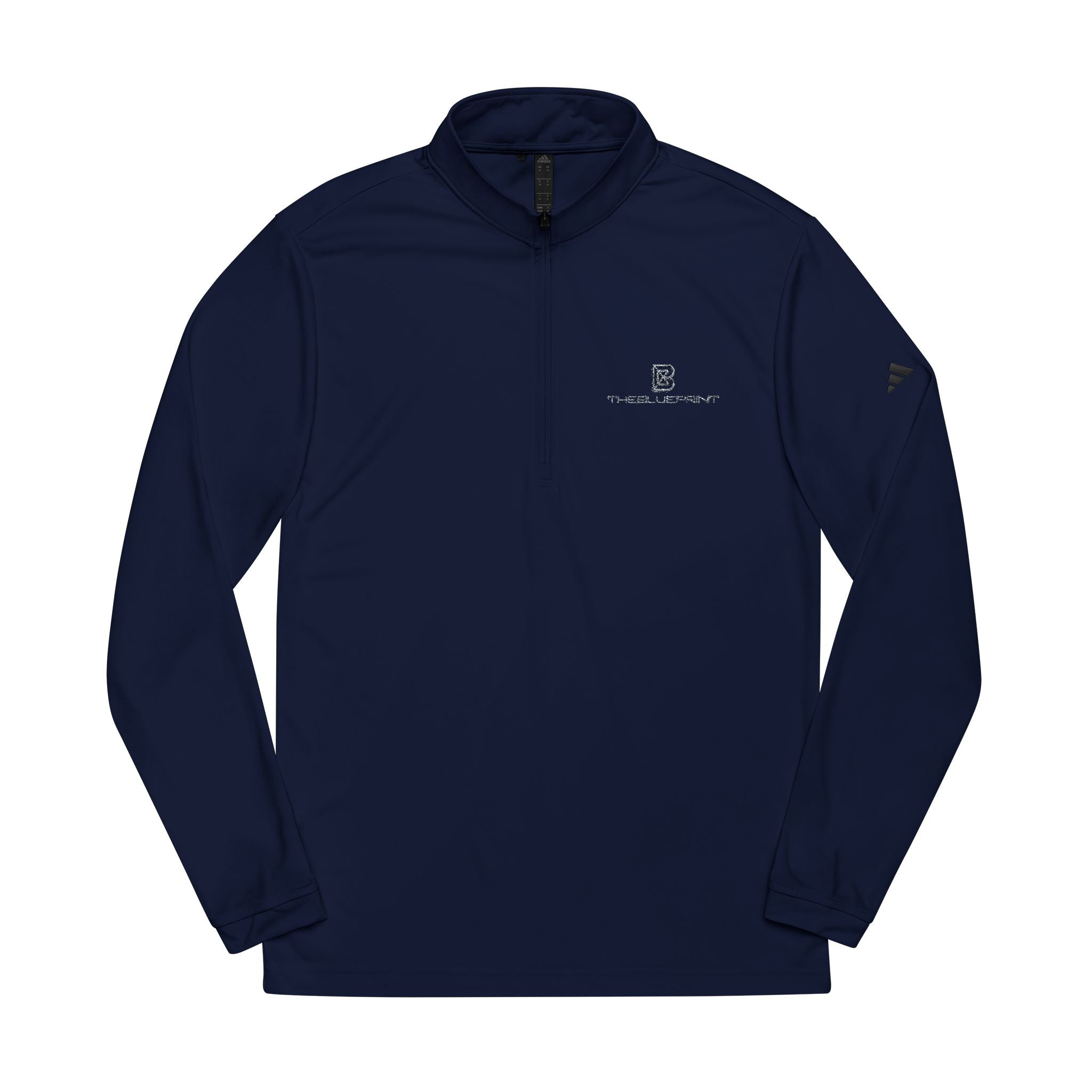 Embroidered adidas Quarter-Zip Pullover — Lightweight Golf & Training Top