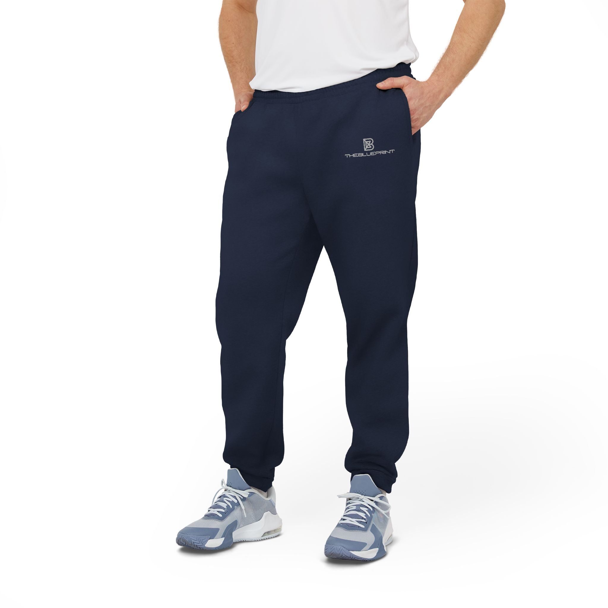 Adidas Charcoal Fleece Joggers — Comfortable Athletic Sweatpants