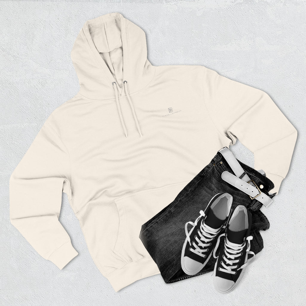 Classic White Fleece Hoodie — Cozy Everyday Pullover
