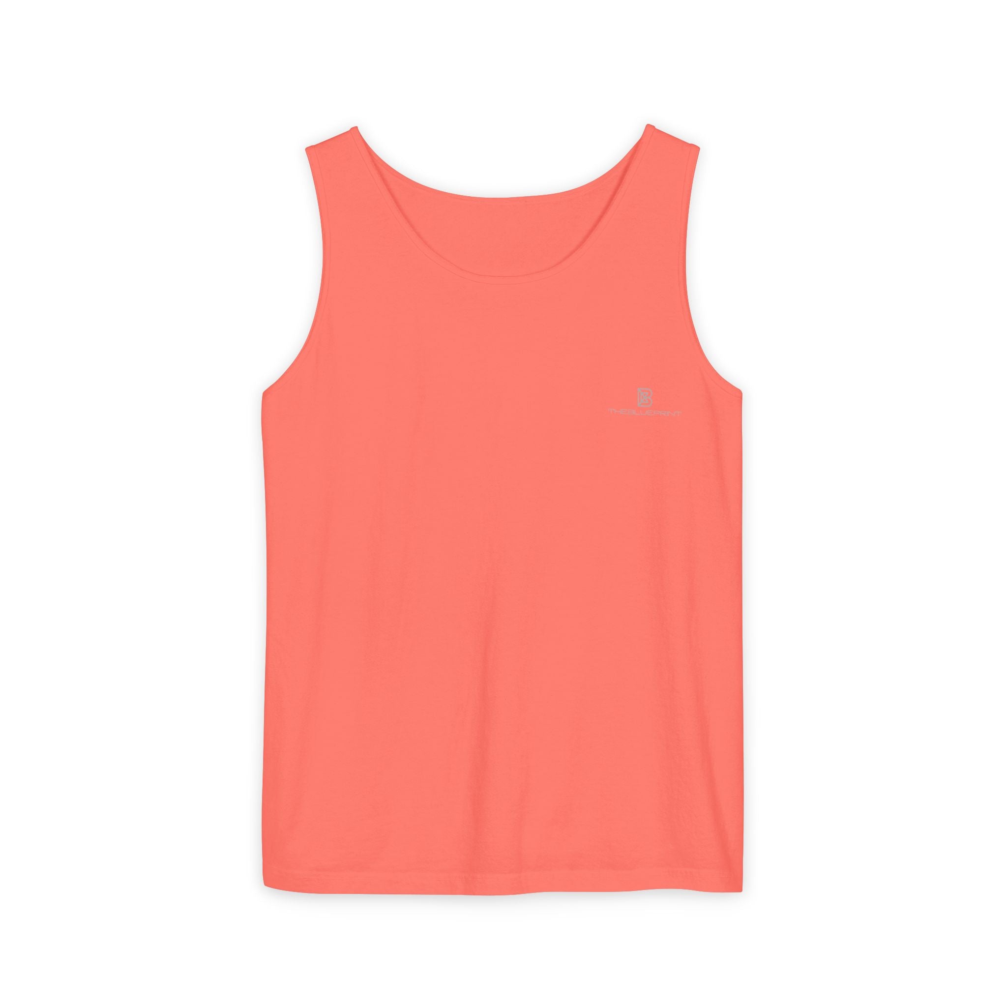 Classic White Tank Top — Garment-Dyed Casual Tank