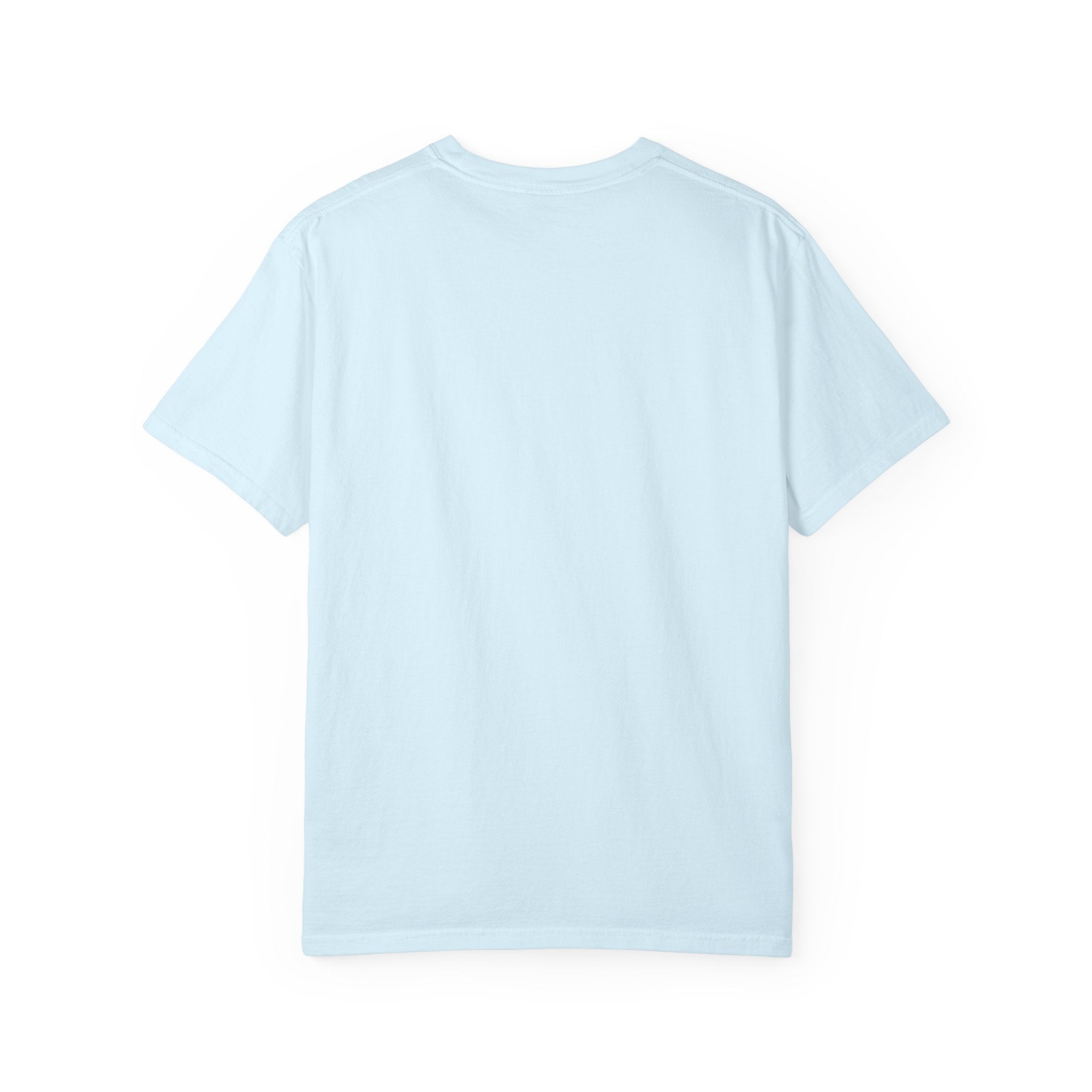 Minimal White T-Shirt with Small Chest Logo — 'B' Monogram Tee