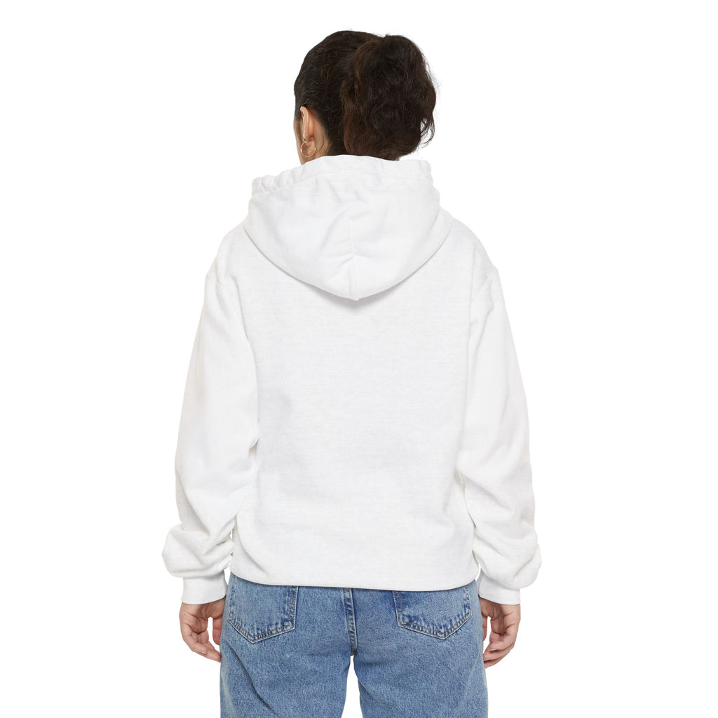 Minimal White Hoodie with Small Chest Logo — Clean Casual Streetwear