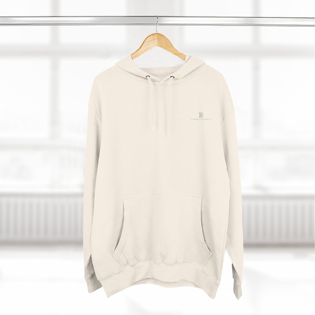 Classic White Fleece Hoodie — Cozy Everyday Pullover