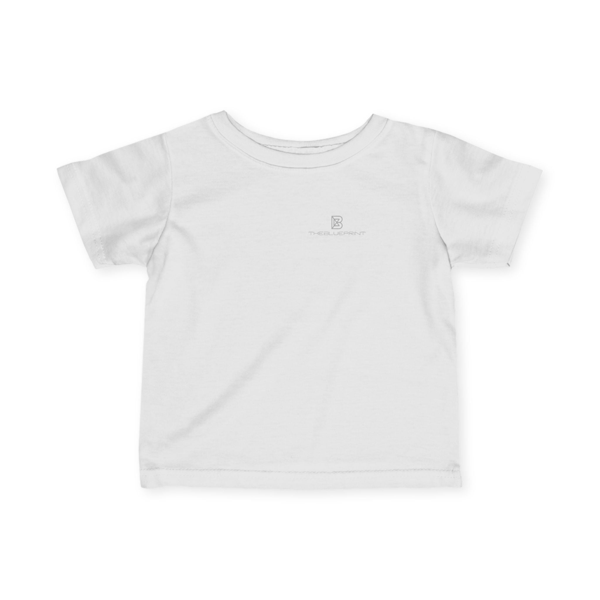 Infant Tee — Minimal White Baby T‑Shirt (Soft Jersey)